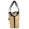Michael Kors Kimber Large capacity Handbag canvas Ivoryx black Women 35T2G7KT71 Used