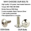 Fit For Yamaha YZF-R125 2008-2018 Motorcycle Complete Full Fairing Bolts Kit Washer Fastener Clips Nut Screws Steel