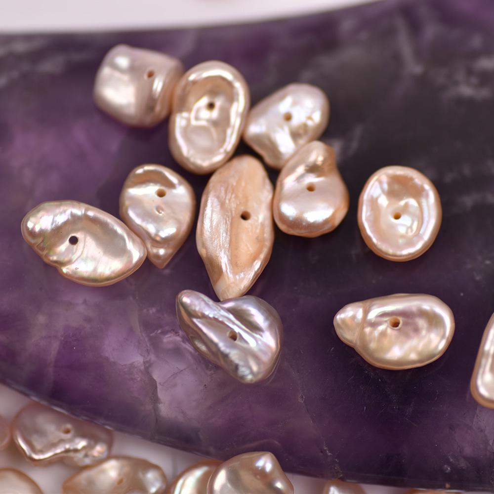 Mini Petal Freshwater Pearl Beads 5-7mm for DIY Nail Art