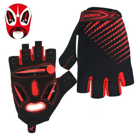 Breathable Half Finger Cycling Gloves Men Women Silicone Grip Mountain Bike MTB Road Bicycle Gloves Summer Sports Riding Gear