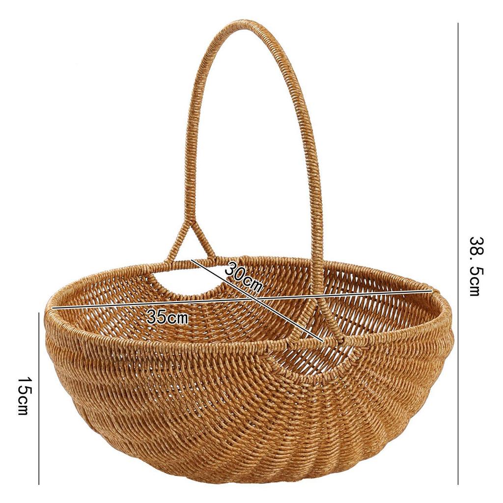 Luxury Outdoor Rattan-Style Picnic & Gift Basket
