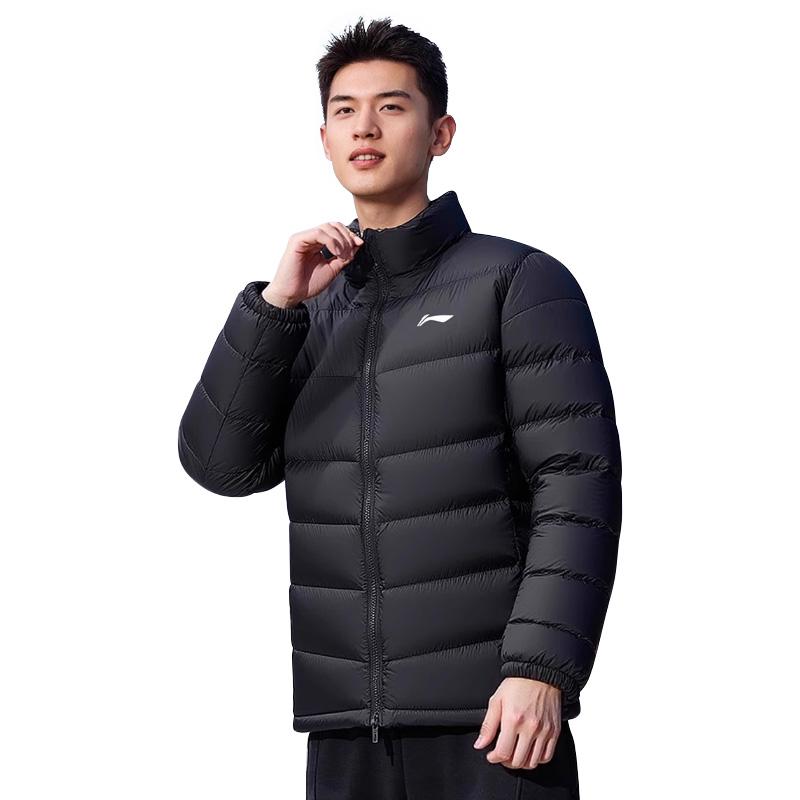 Li-Ning Trendy Versatile Fitness Training Warm Down Jacket Unisex outerwear AMMY155-1