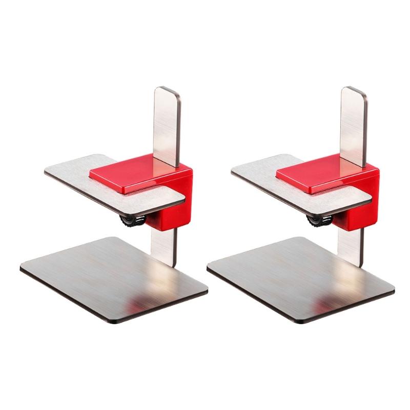 

2Pcs Metal Steel Cabinets Hardware Jig Cabinet Door Installation Positioner Quick Positioning Tool Easy to Use 1