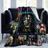 1pc, Nightmare Before Christmas Home Decor Blanket: Perfect Flannel Throw for Bedroom, Living Room, Travel, Camping, Car