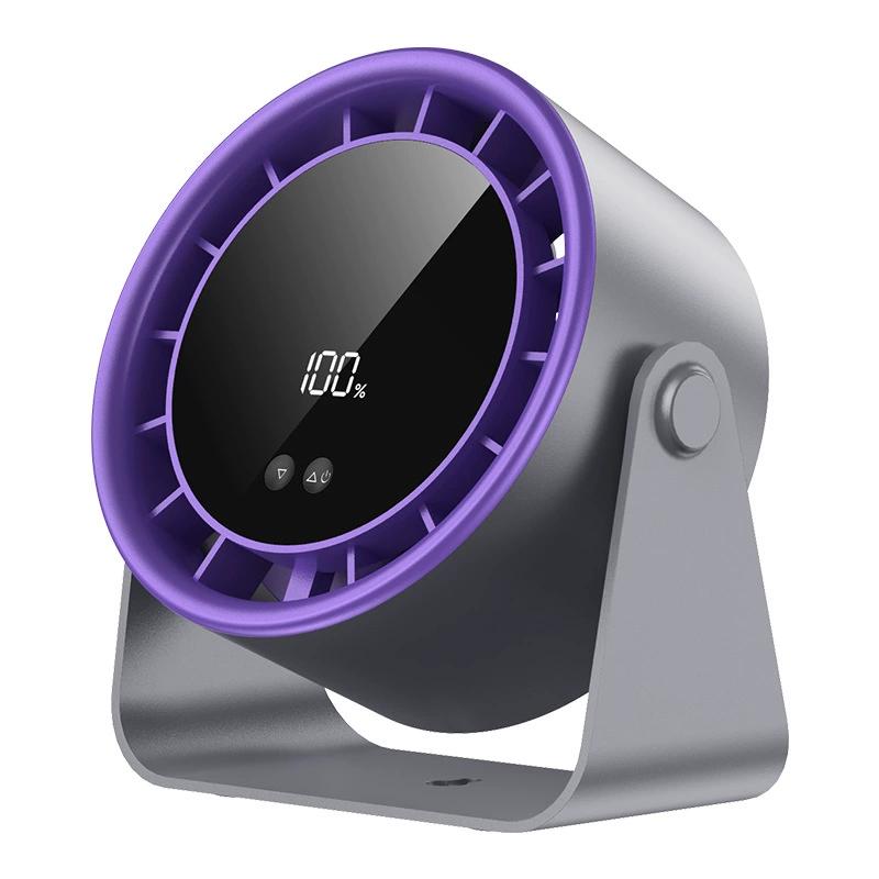 

Ventilador de escritorio portátil recargable silencioso para cocina y hogar de alta velocidad