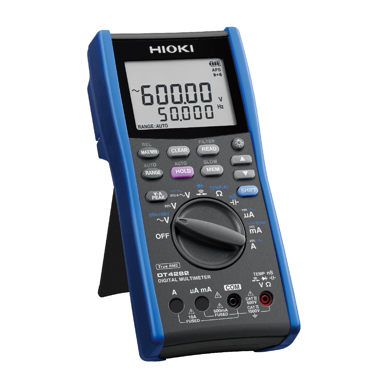 

HIOKI Цифровий мультиметр DT4282 Тестер DMM Зроблено в Японії (Топ-модель) синій