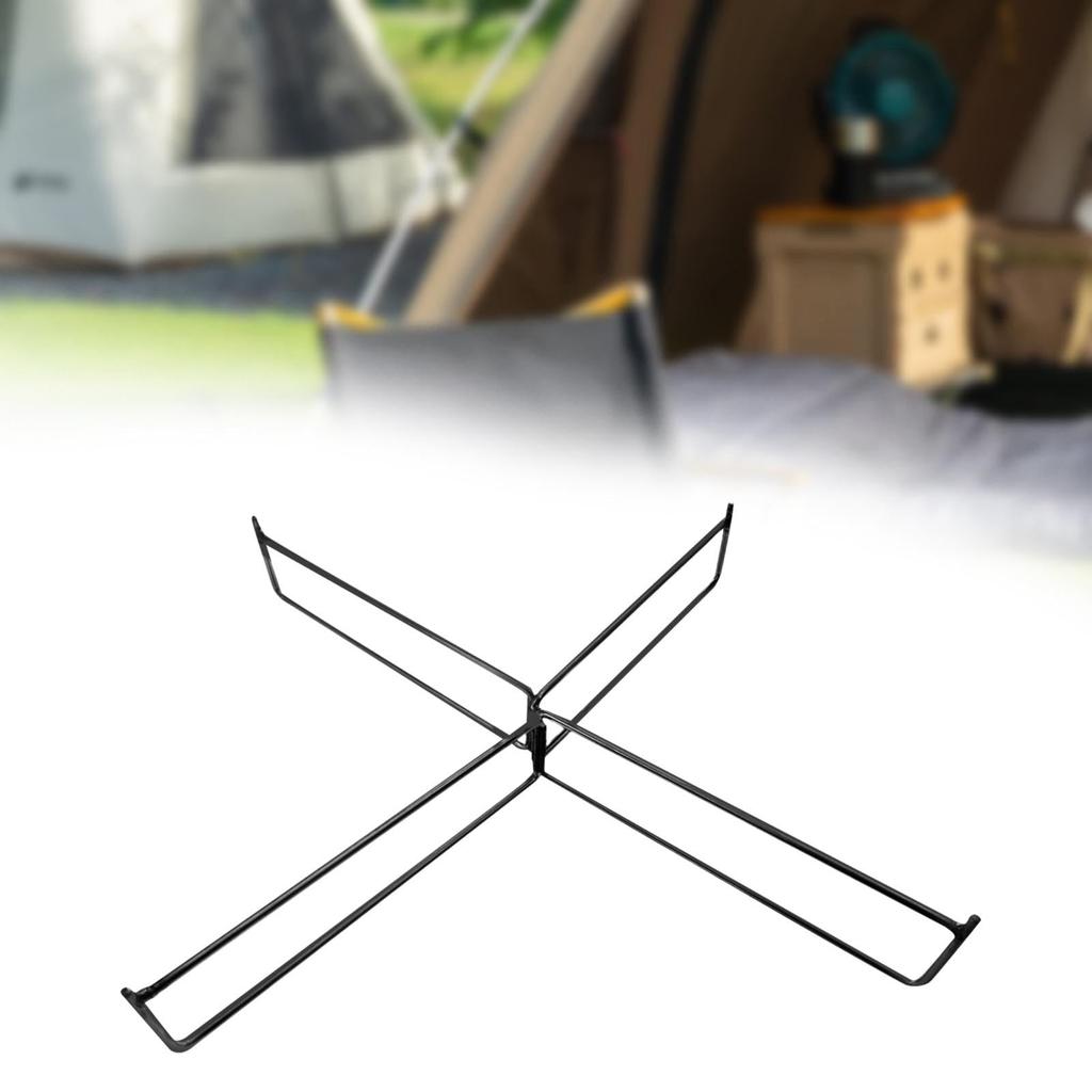 T Tooyful Folding Cooler Stand, Stainless Steel CoolerWater Stand, Luggage Stand, Water Jug Stand, Compact Storage, Universal Stand, Suitcase Rack,