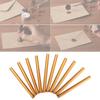 10Pcs Sealing Wax Stick Cylinder Metallic Golden Envelope Invitation Seal Stamp Accessories