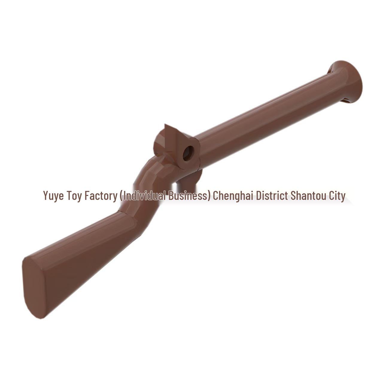 Compatible Minifigure Flintlock Rifle Spare Parts for MOC Building Blocks (2561) 50g