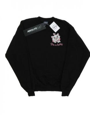 Girls Aristocats Marie IÂ´m A Lady Breast Print Sweatshirt