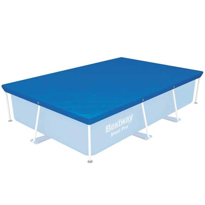 Bâche 4 saisons pour piscine Frame Pool rectangulaire - BESTWAY - Bleu