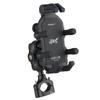 Motorcycle Electric Bike Phone Mount With Shock Absorption 360 Rotation Handlebar/Mirror Riding Navigation