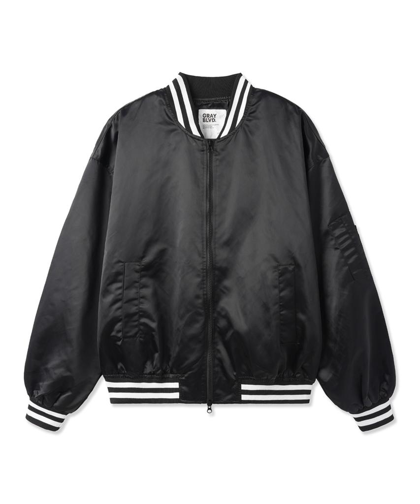 Grayblvd Tt Varsityjacke Gkajk63(Schwarz)