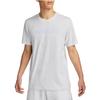 Nike Solid Color Logo Graphic Print Crew Neck Casual Short Sleeve T-Shirt Men Tops Light-Grey DM6410-051