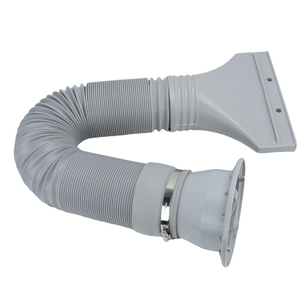  Brush Spray Booth Exhaust Extension Hose Kit Hobby Paint 67in Flexible with Flat Adapter Craft Projects Parts Accessories HS-E420H