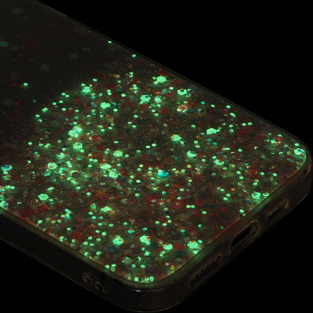 For Samsung Galaxy A35 5G Glow In The Dark Phone Case Epoxy TPU Glitter Sparkle Cover