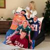 Music B-Backstreet B-Boys Throw Flannel Blanket, Soft Warm, Durable & Washable Cute Cool