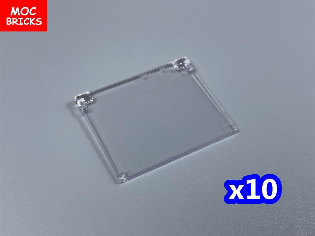 Non-Toxic Moc Bricks Door Frame Glass Window 1X4X3 60594 60603 Diy Architecture House Building Blocks Toys Kids Plastic Dolls
