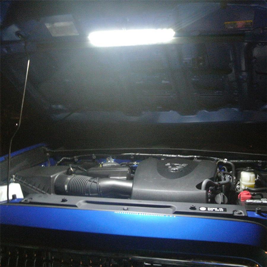 12V Car Pickup Hood Engine Bay Under Hood Automatic 5050 LED Light  Strip Lamp