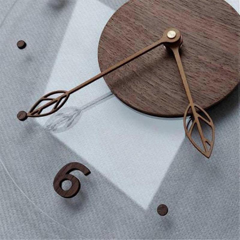 Nordic Simple Wall Clock Transparent Clock Wall Clock Living Room Home Wall Clock Decoration