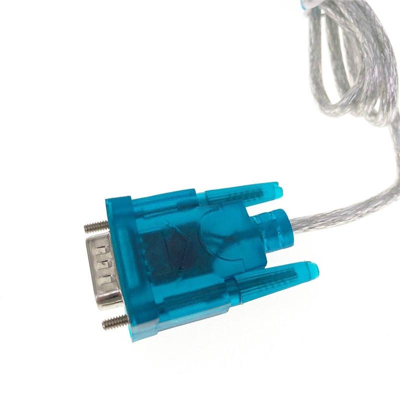 1PCS  HL-340 New USB To RS232 COM Port Serial PDA 9 Pin DB9 Cable Adapter Support Windows7-64