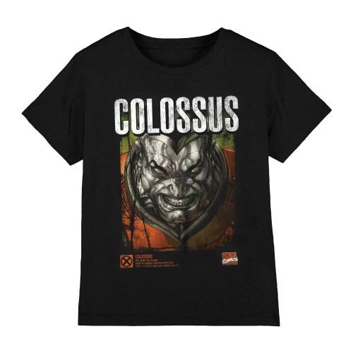 Marvel Childrens/Kids X-Men Colossus Infographic T-Shirt