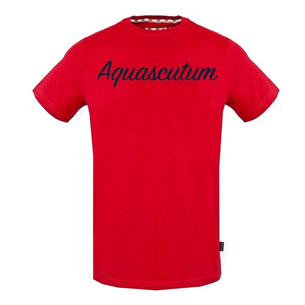 Aquascutum Mens Signature Logo T-Shirt