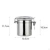 Coffee Bean Container Kitchen Cereal Storage Jar Multipurpose Utensils Airtight Tank for