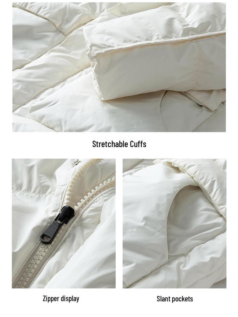 2025 Winter Men's Lightweight Black Duck Down Jacket - National Standard 90, Cold Protection Outerwear for Couples.