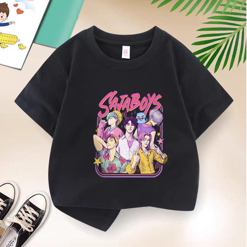 Kpop The Witch Hunt Team Turtle Planet Witch Hunter Group Short-Sleeve Peripheral Printed T-Shirt