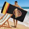 Vancouver Canucks Print Beach Towel, Large Soft Quick Dry Towel for Beach Camping Swimming