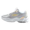 Li Ning Syntetiskt Läder, Textil Återstudsande Dämpning Slitstarka Låga Löparskor Dam Mistgrå AGCR334-2