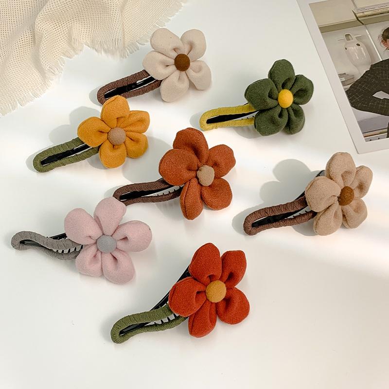 Super Large Flower Hair Clip For Girls With Sweet High Ponytail Claw Clip Temperament And Fashionable Hair Accessories