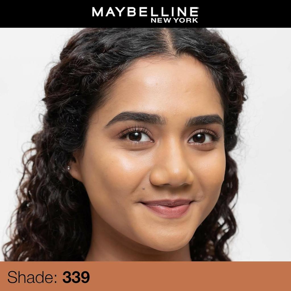 Maybelline New York Fit Me Matte Poreless Foundation Shade 339 30ml Natural Matte Finish Oil Control 16H