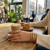 2Pcs/Set Elegant Hollow Snake Armlet Minimalist Geometric Ring Multi-layer Jewelry Set  Parties
