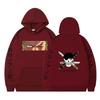 2026 Animation ONE PIECE Sauron Printed Loose Hoodie Autumn Men's and Women's Fleece Hooded Sweater New