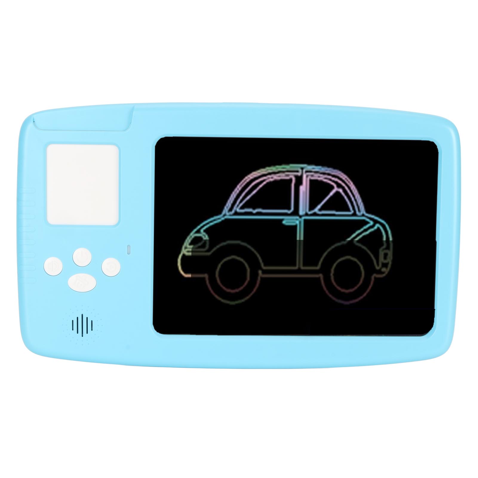 

8,5-дюймовый ЖК-планшет для письма, красочная доска для рисования, обучающий планшет для рисования с динамиком HiFi синий