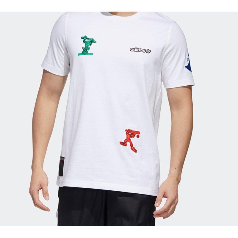Adidas x Disney/ X Disney Goofy T2 T Shirt Men's White GP6478