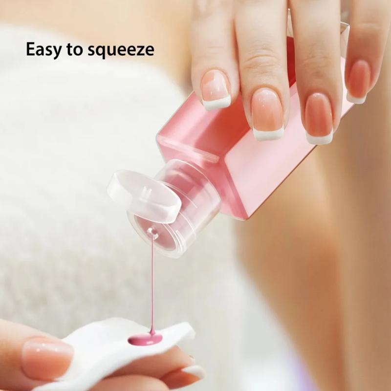 30ML Empty Refillable Bottle Flip Cap Portable Trapezoidal Plastic Bottles Travel Bottle Cosmetic Lotion Squeeze Bottles