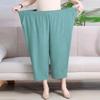 מידות פלוס 3XL-7XL חליפת קיץ לנשים אוברסייז קז'ואל אלגנטי אלגנטי עם שרוולים קצרים סטים של מכנסיים רפויים בגדי קיץ באיכות גבוהה