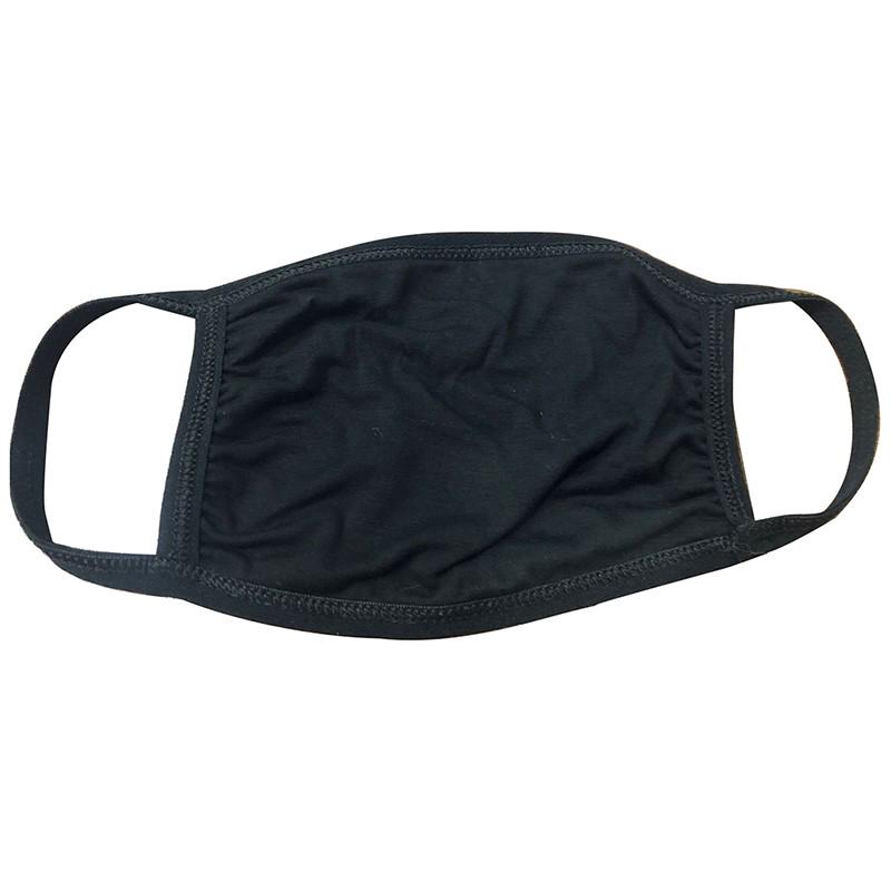 Black Cotton Two-layer Breathable Dust Mask