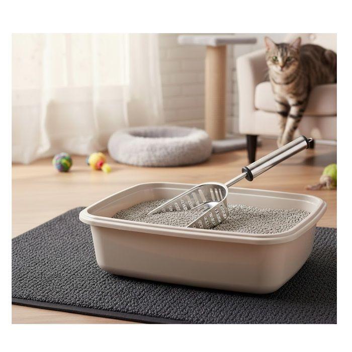 Pelle a litiere pour chat en acier inoxydable 31 cm Ian