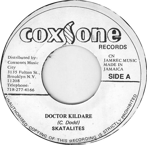 

7inch Record SKATALITES / ROLAND ALPHONSO - Doctor Kildare / Lady In Red NONE Coxsone Records Jamaica Reggae, Ska & Dub Used