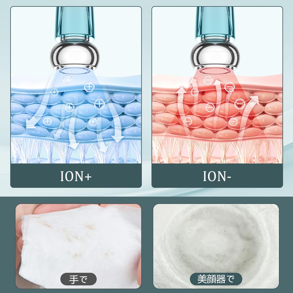 Multi-functional Beauty Device with EMS, RF, and Ion Delivery, Including Lifting, Warming, and Cooling. 10 Functions In One. [EMS Microcurrent, RF,