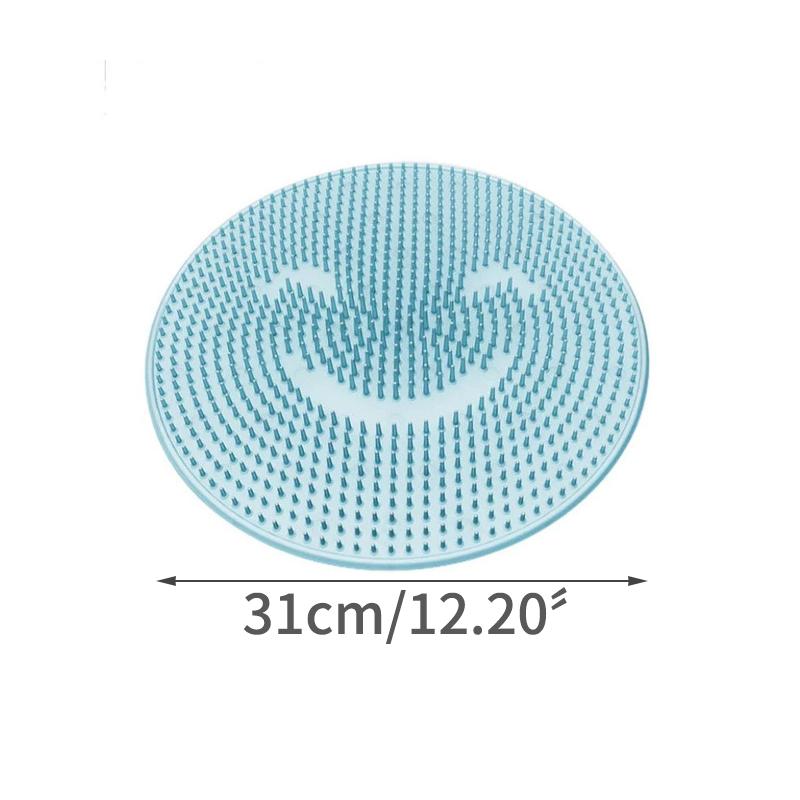 Foot Massage Brush Bathroom Accessories Silicone Massage Brush Bath Mat Cleaning Tools Household Supplies