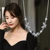 Chic Simple Butterfly Pendant Necklace For Women Unique Design In Silver Gold And