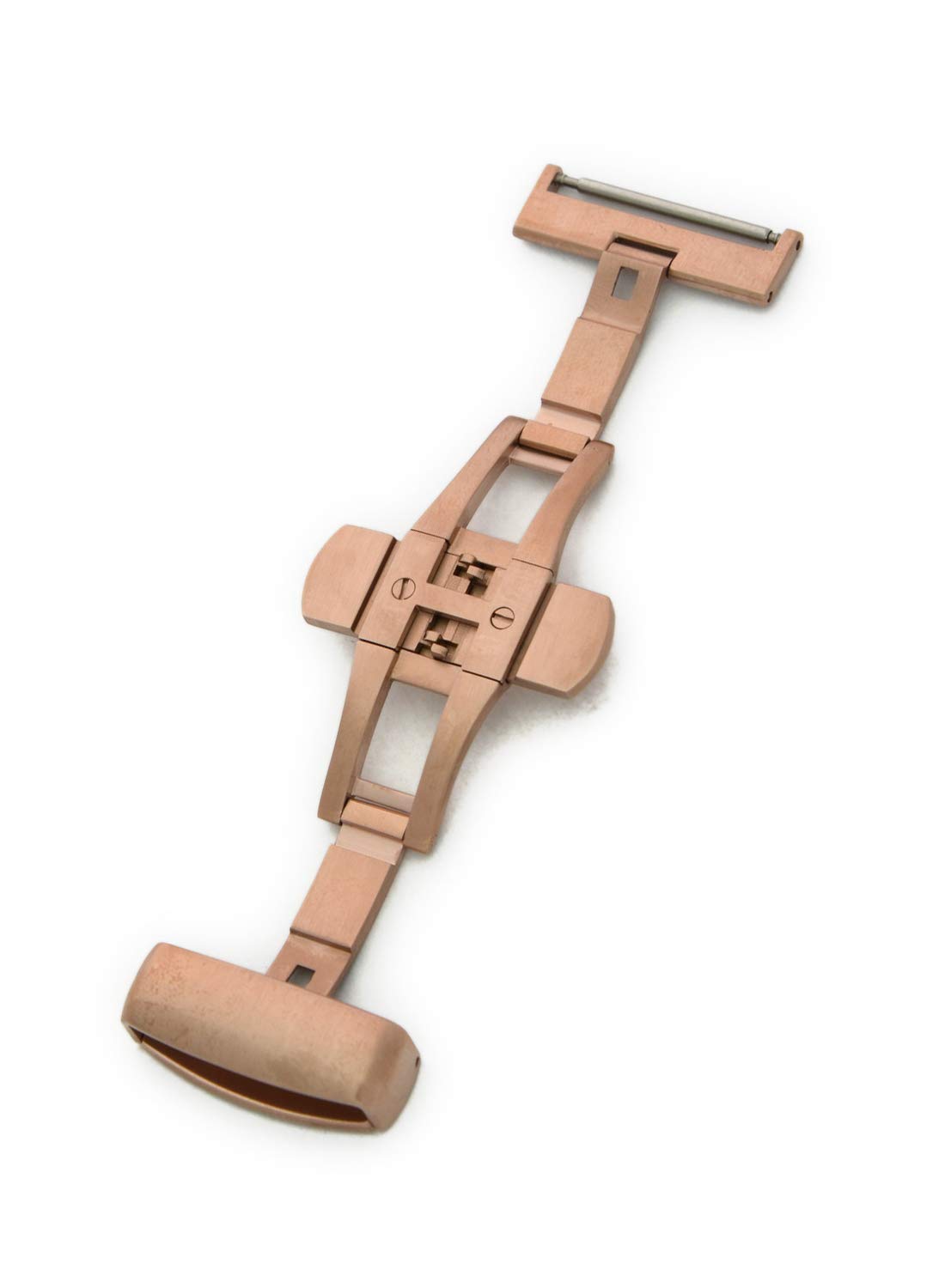 

[CASSIS] Cassis Watch Strap D-Buckle PBF D-BUCKLE Satin 22mm Rose Gold with Replacement Tool CARGS022