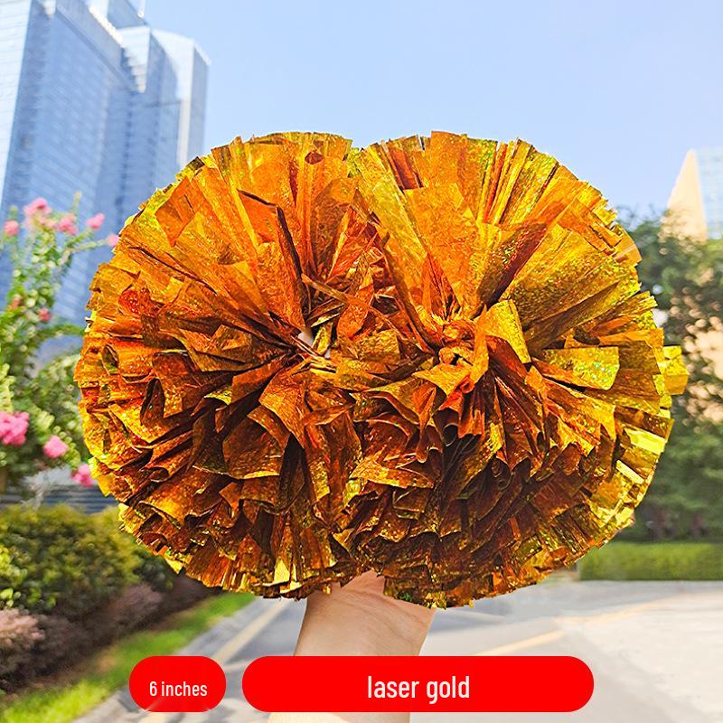 Colorful Cheerleading Pompons Hand Flowers for Events