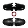 For Honda CIVIC 8th 2005-2011 Car Rearview Side Mirror Cover Wing Cap Exterior Door Housing Shell Trim Frame Sticker