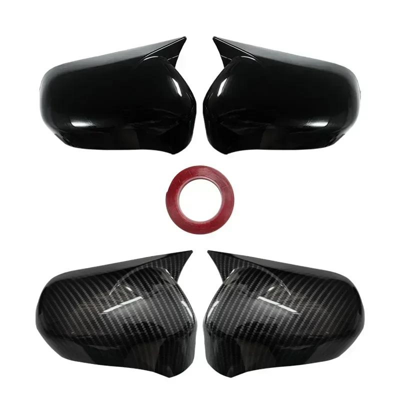 For Honda CIVIC 8th 2005-2011 Car Rearview Side Mirror Cover Wing Cap Exterior Door Housing Shell Trim Frame Sticker